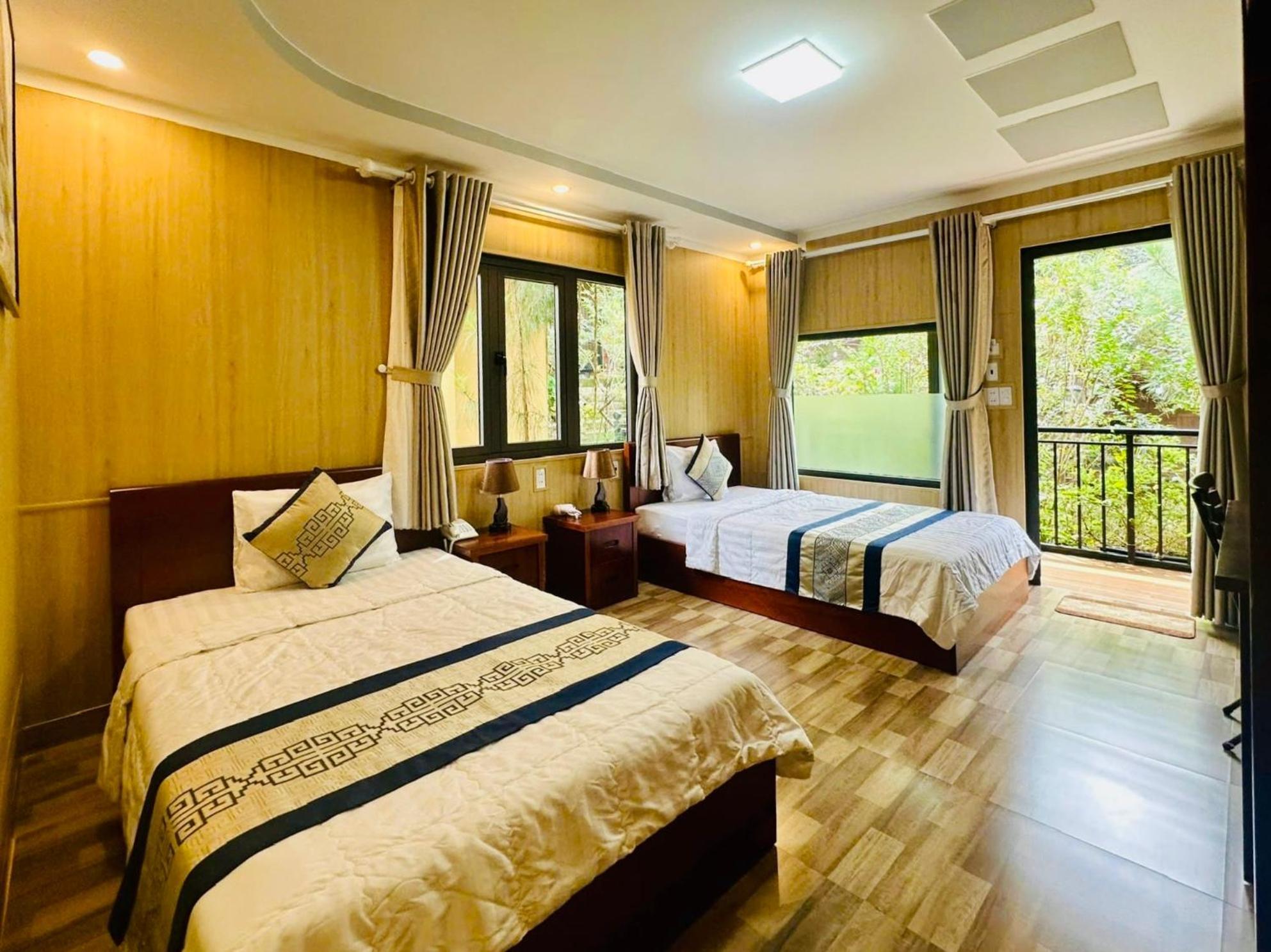 Bazan Home - Hotel & Bungalow Pleiku Habitación foto